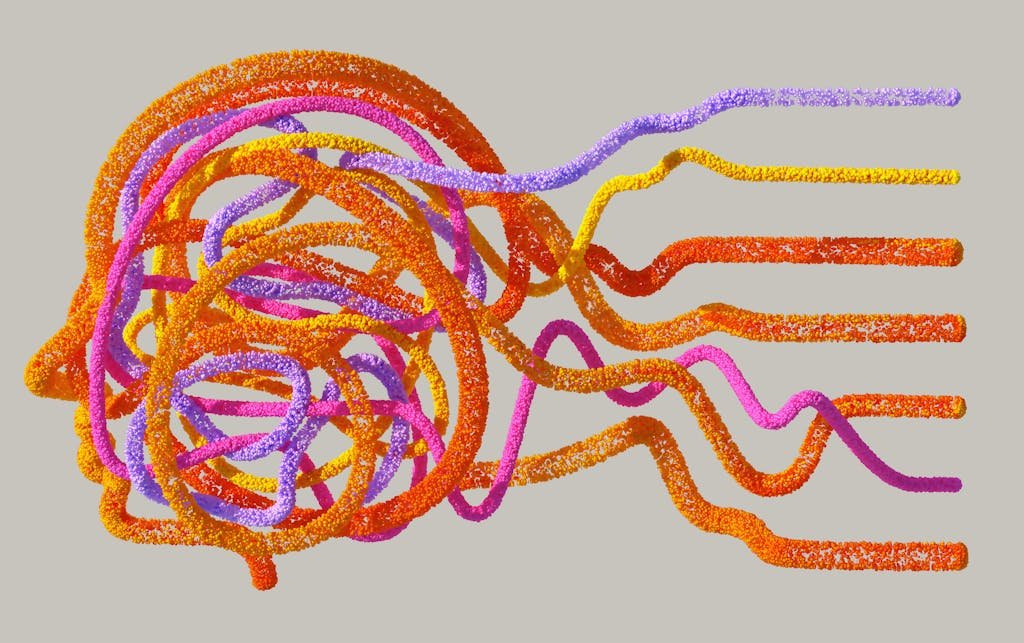 Trends: Vibrant 3D rendering depicting the complexity of neural networks.
